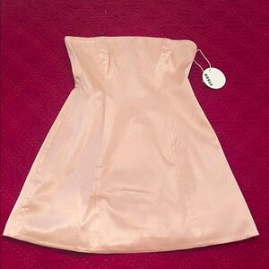 STAUD Pink Silvia Mini Dress Women's Size 6